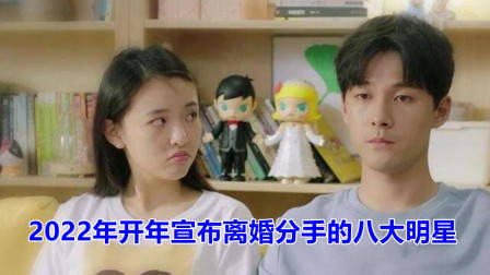 2022年开年宣布离婚分手的八大明星，谁最让人惋惜？